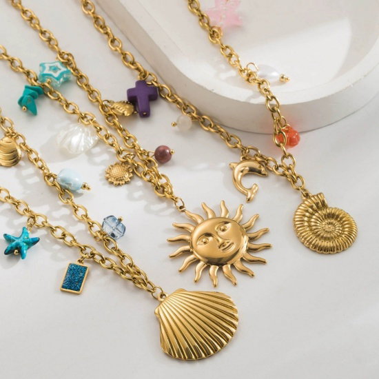 Stainless Steel Charm Necklaces