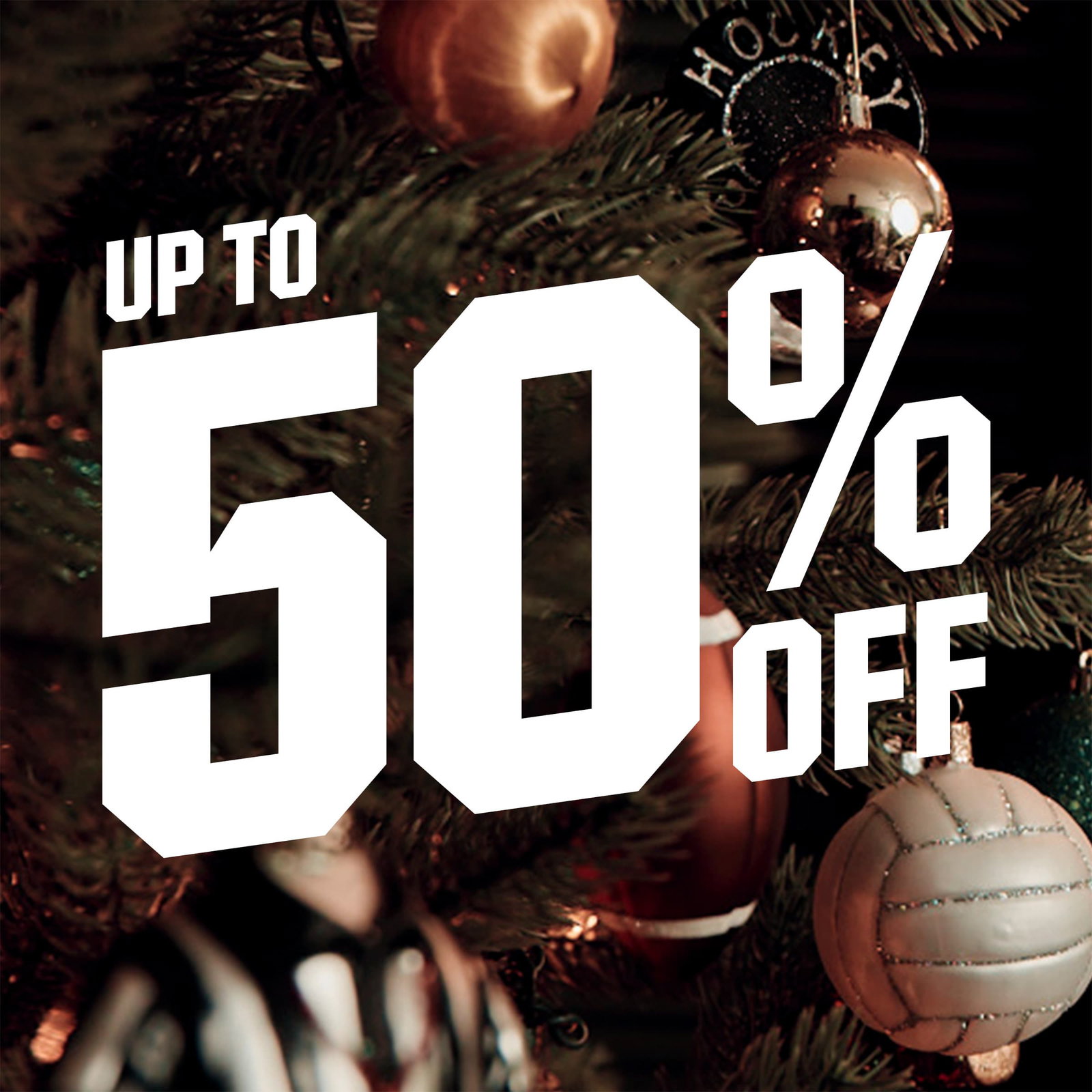  Up to 50% off.