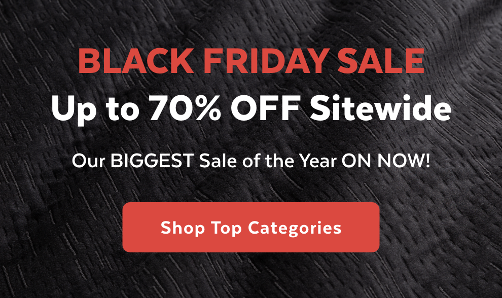 Black Friday SALE: Up to 70% Off Sitewide