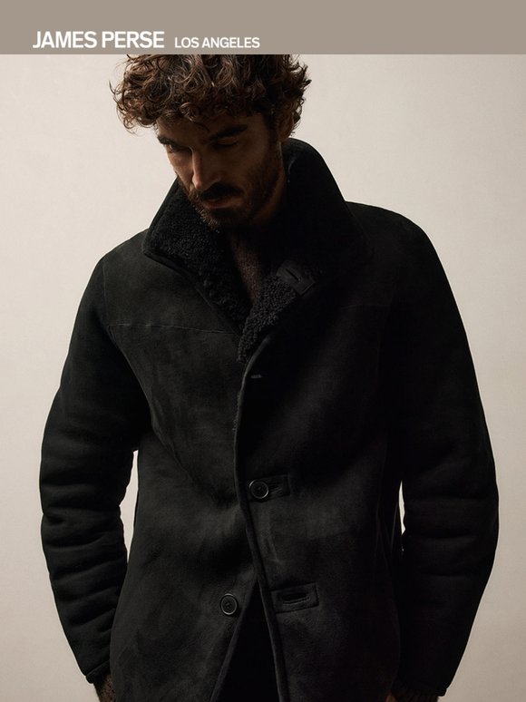 The Suede Shearling Jacket