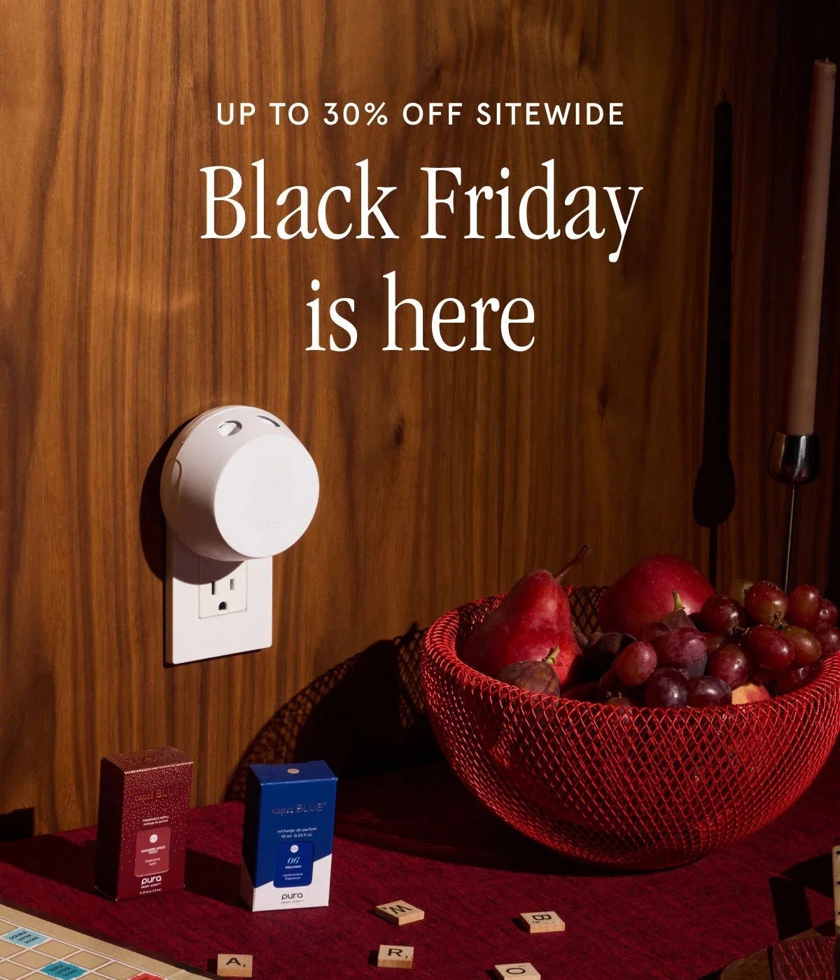 Up to 30% off sitewide for Black Friday