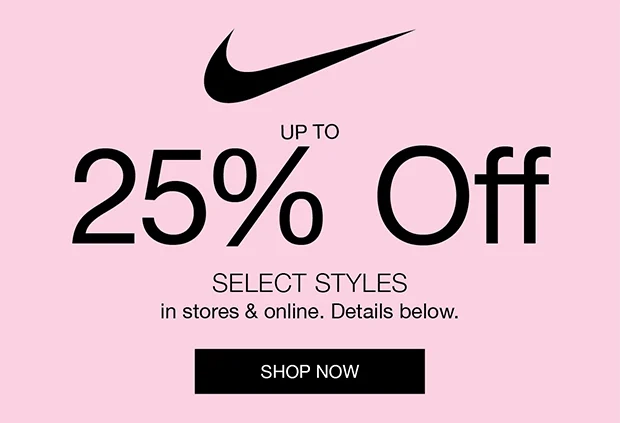 UP TO 25% OFF | SHOP NOW