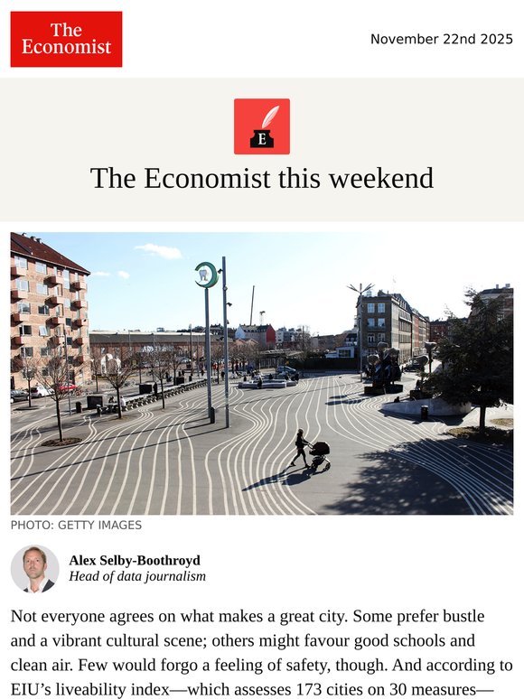 The Economist: The world’s most liveable cities in 2025 | Milled