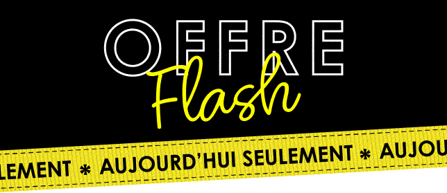 Offre Flash - 50% sur ce Super Tissus !