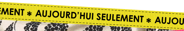 Offre Flash - 50% sur ce Super Tissus !