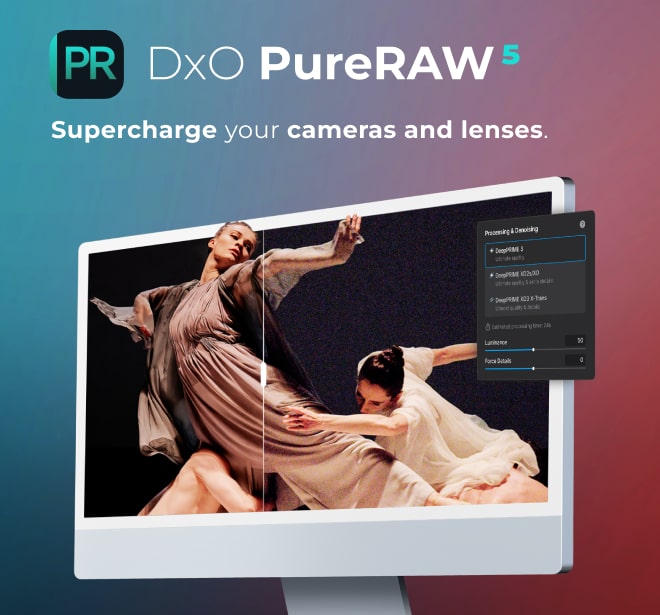 Supercharge all your cameras and lenses*.
