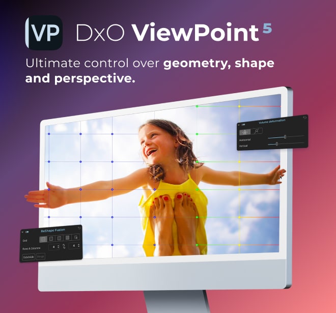 Ultimate control over geometry, shape and perspective