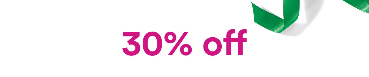 30% off 