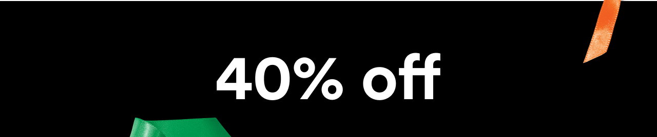 40% off