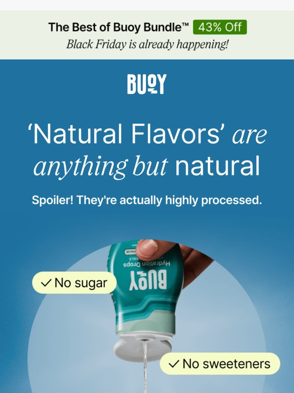 Buoy: “Why won’t you add flavors?” | Milled