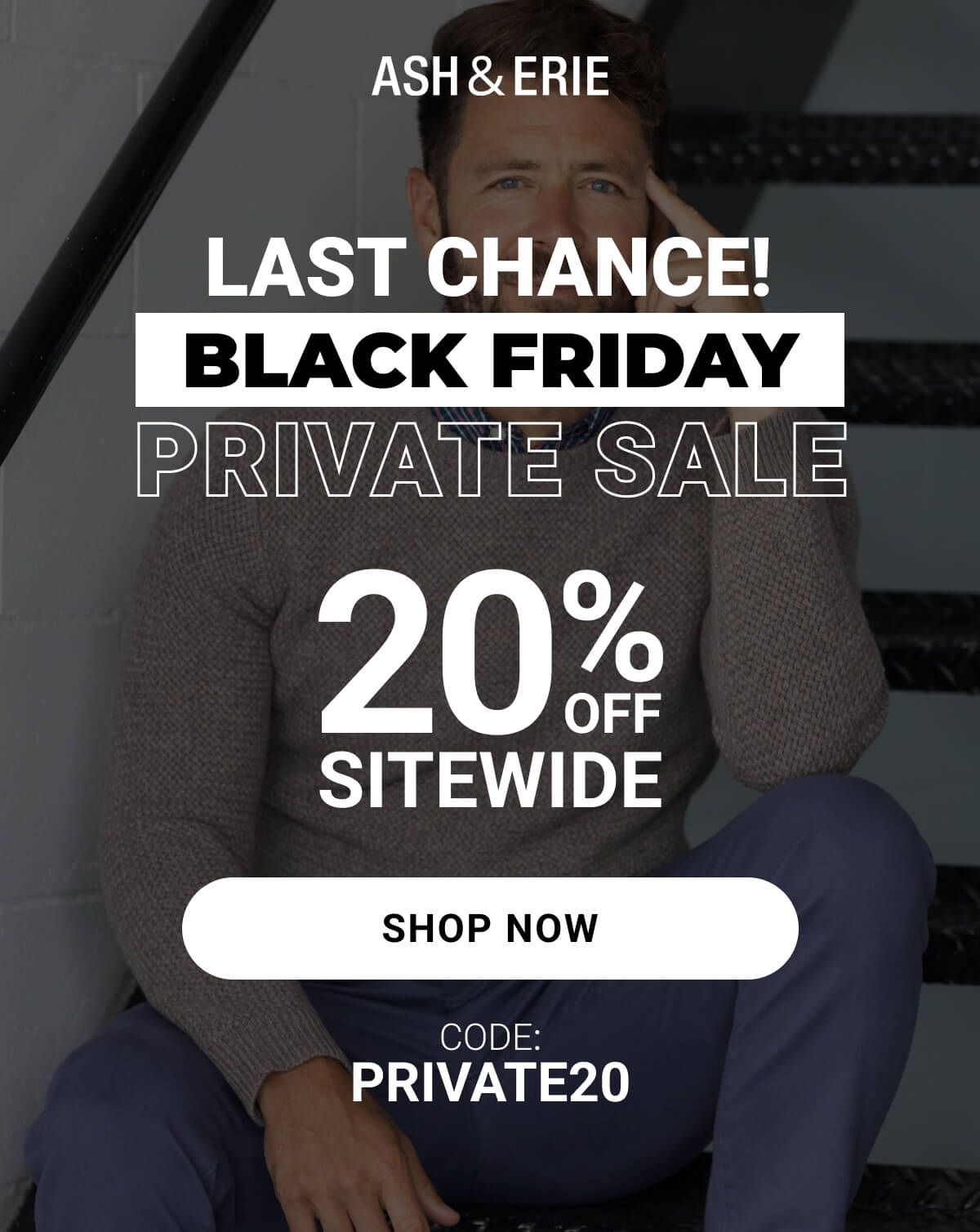 Last Chance Black Friday Private Sale | 20% Off Sitewide