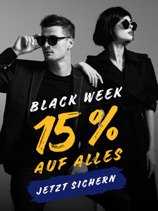 15% Black Week Rabatt - jetzt sichern!