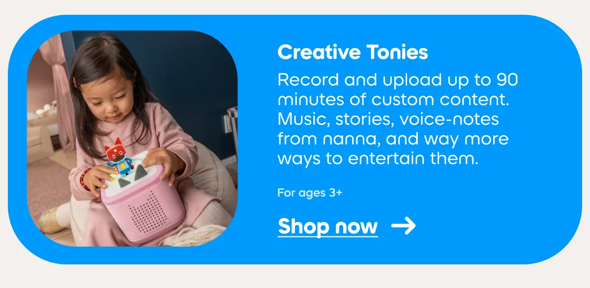 20% off Creative Tonies