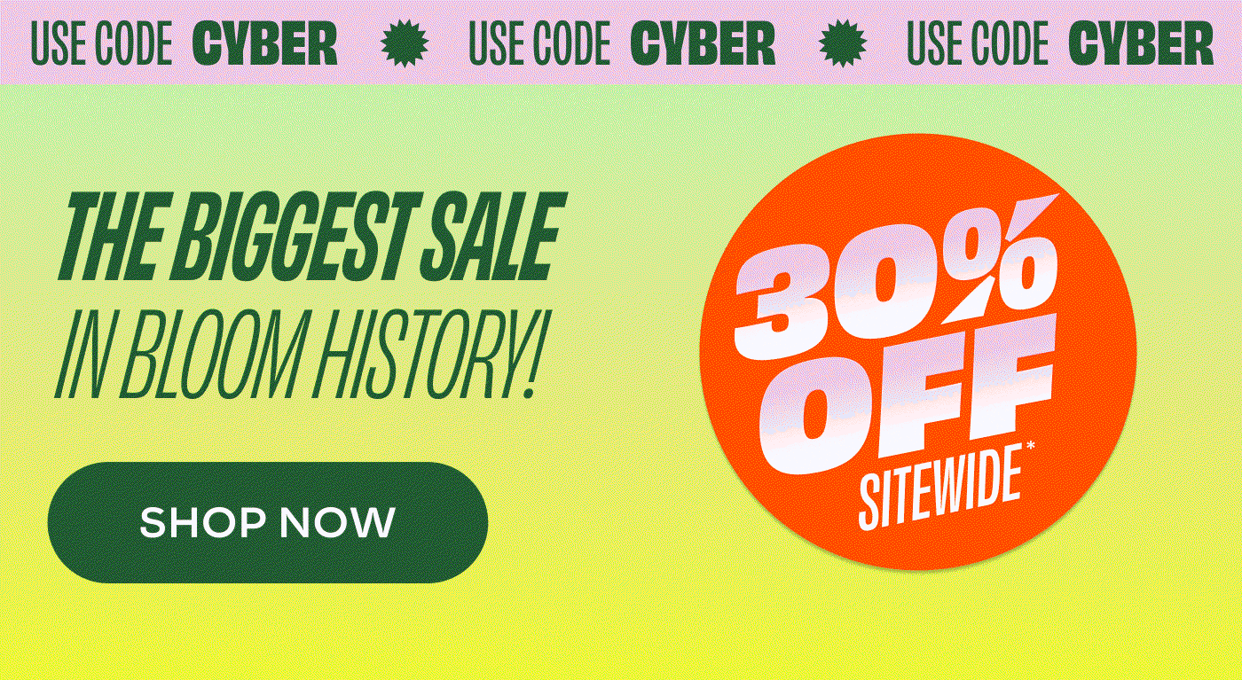 30% OFF SITEWIDE WITH CODE: CYBER