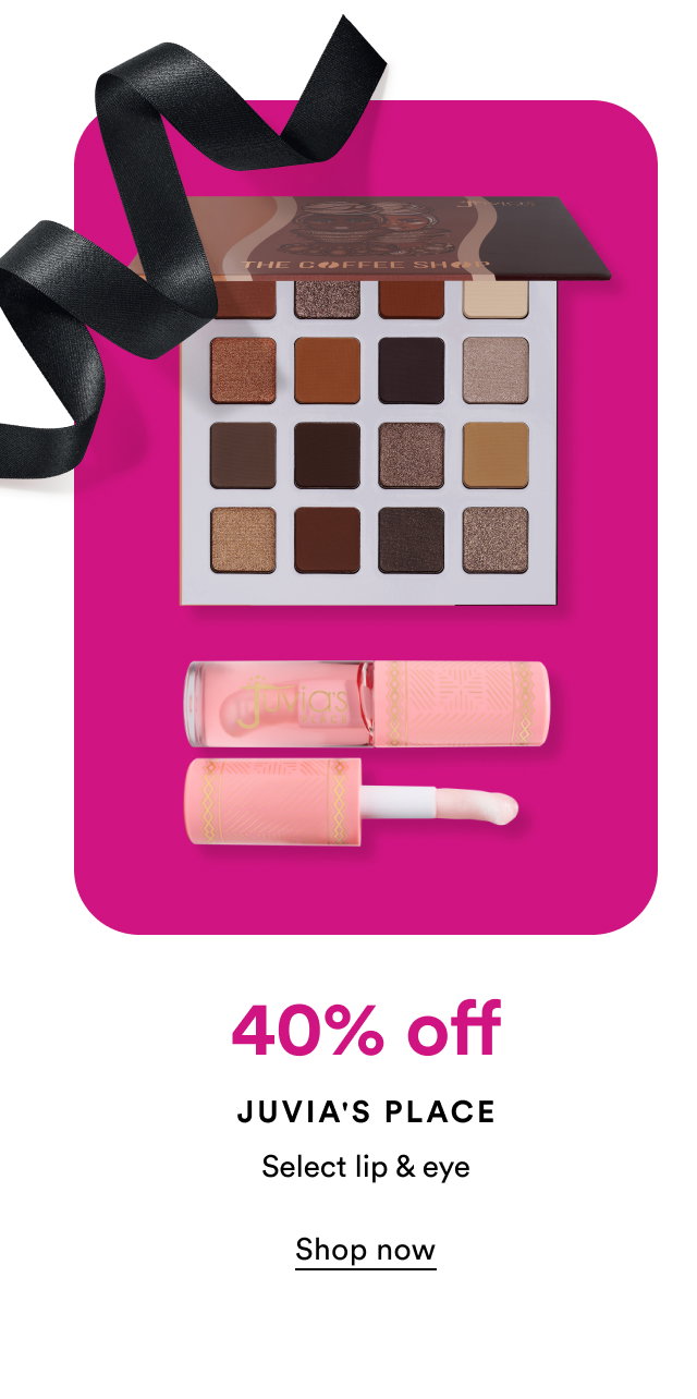 40% off | Juvia's Place | Select lip & eye