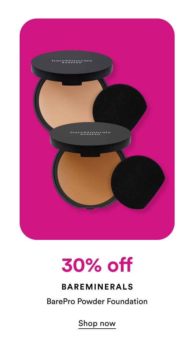 30% off | Bare Minerals