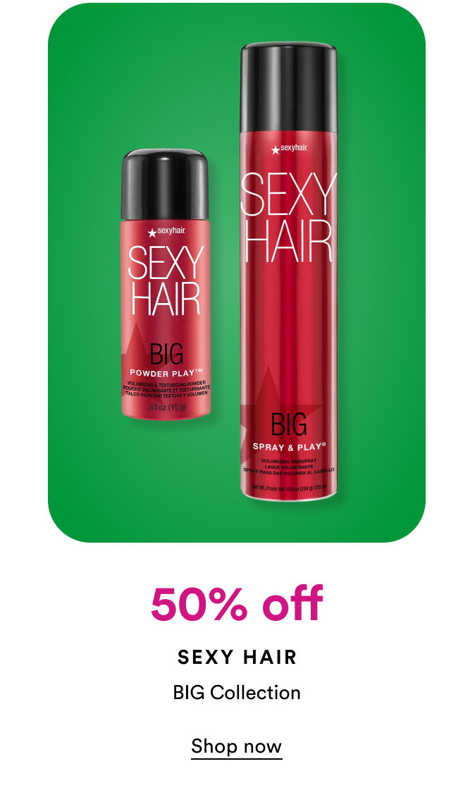 50% off | Sexy Hair