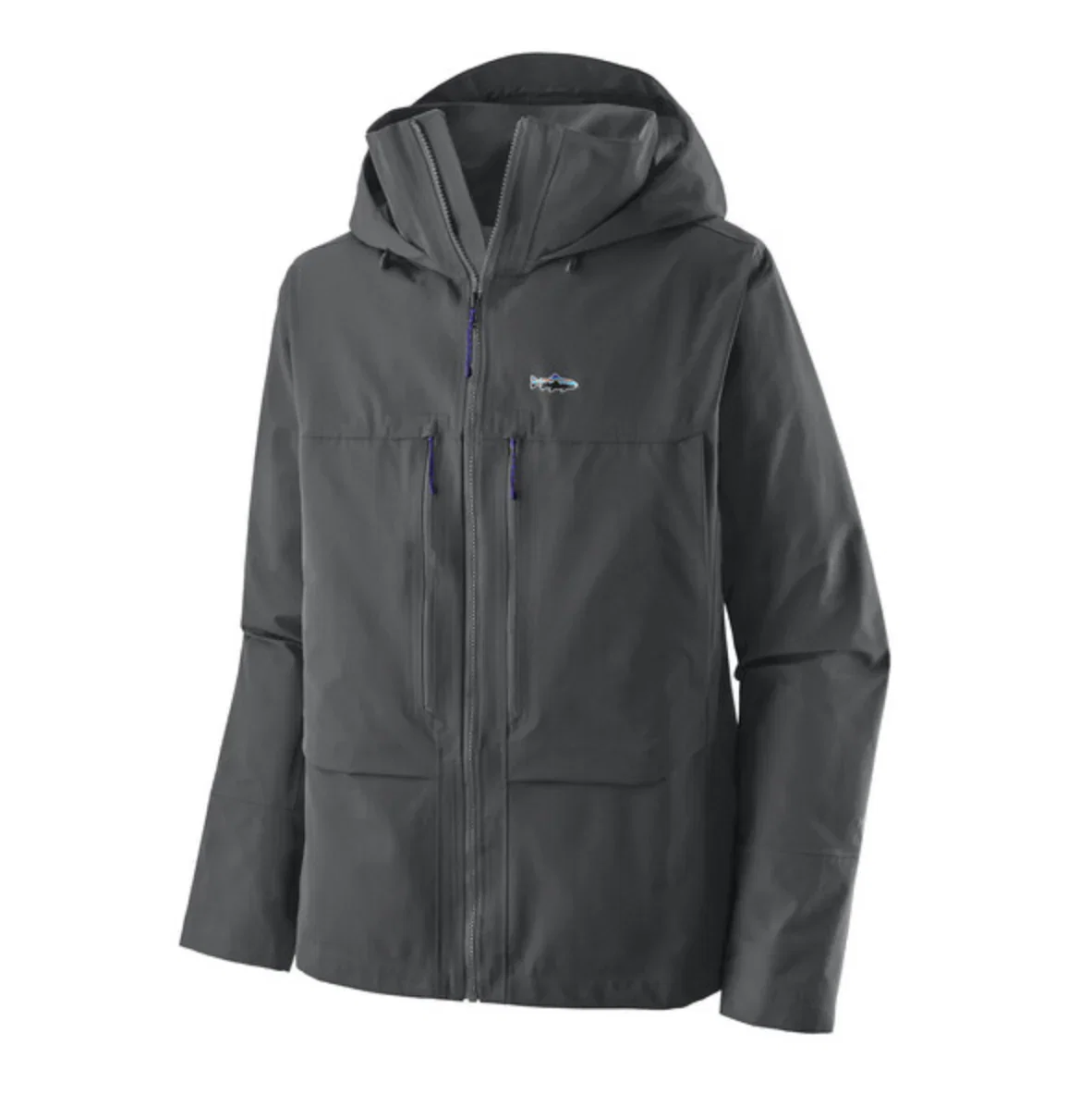 Image of Patagonia Men's Swiftcurrent Wading Jacket - Forge Grey