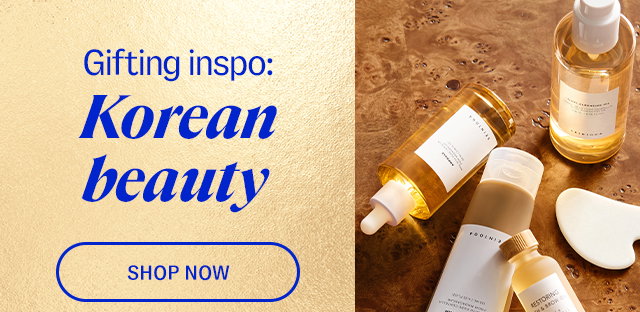 Gifting inspo: Korean beauty. Shop Now