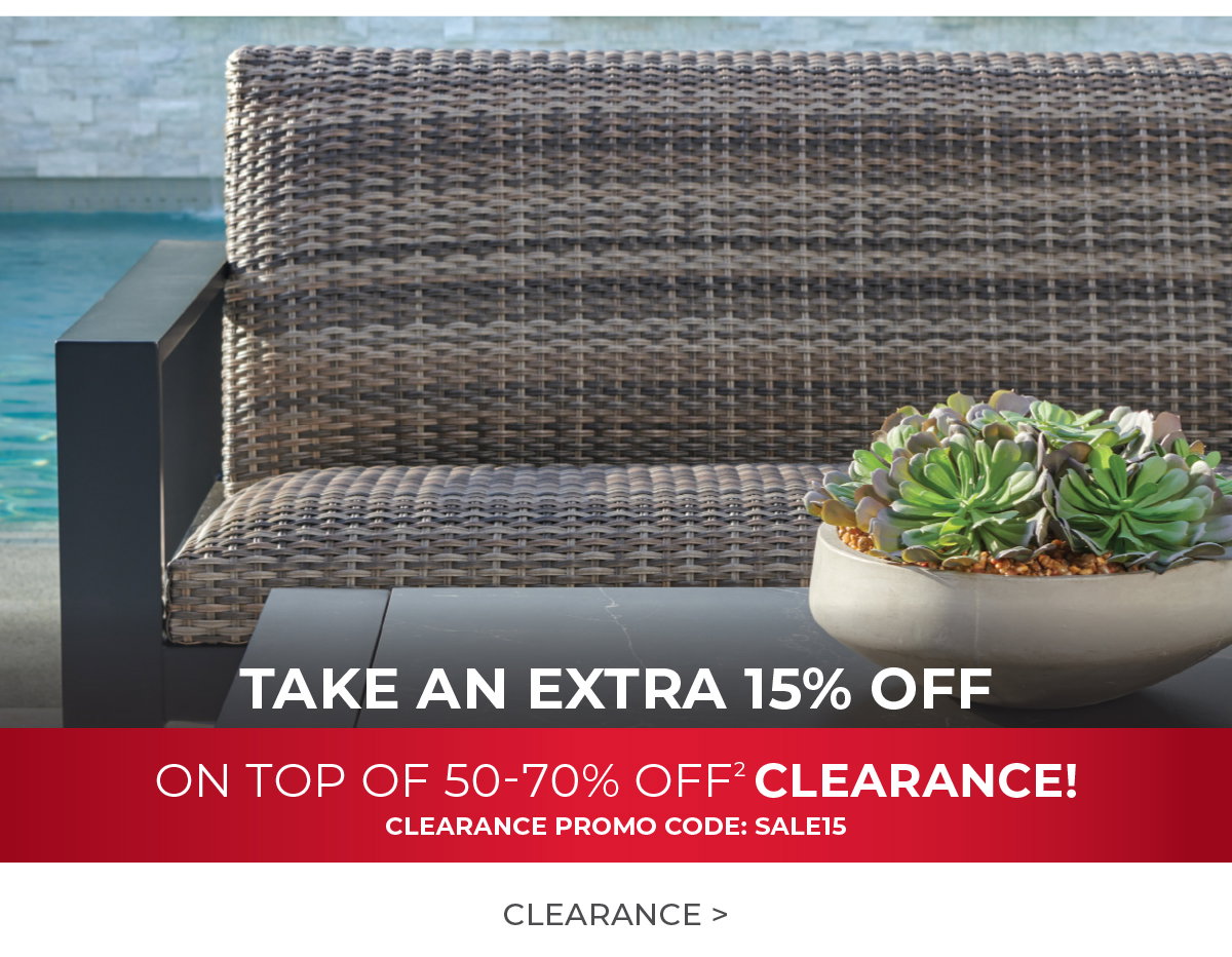 Take an extra 15% off on top of 50-70% off clearance 