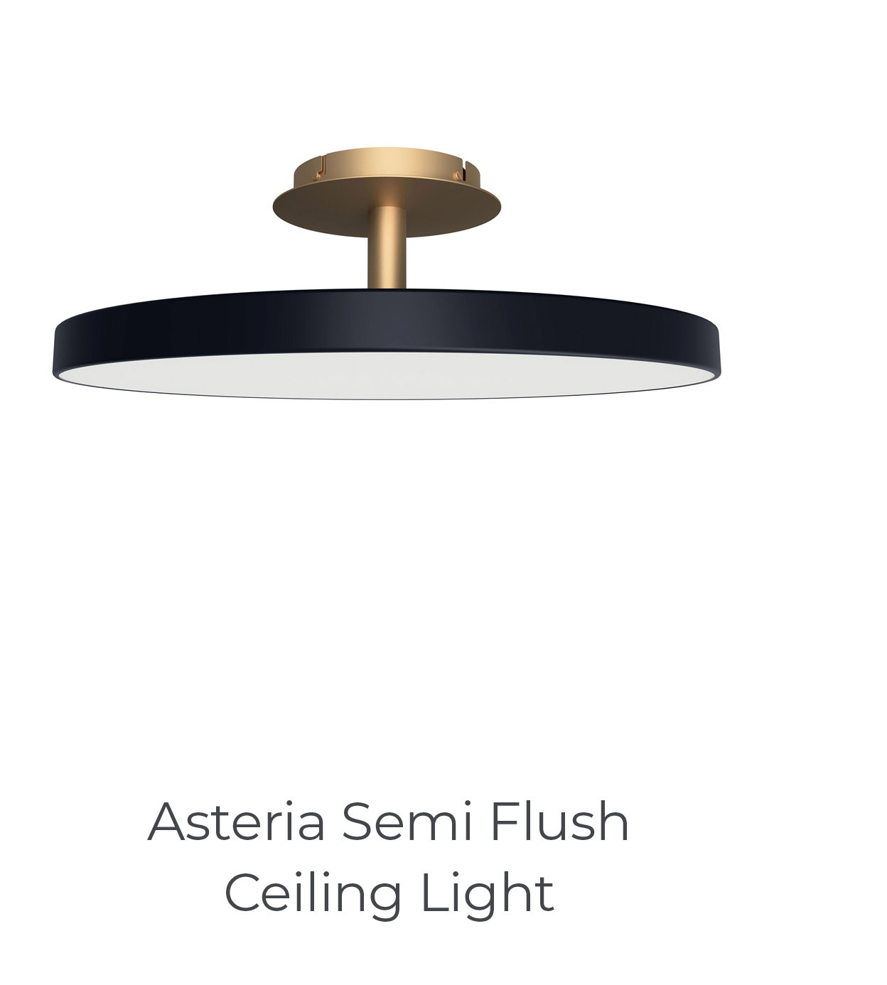 Asteria Semi Flush Ceiling Light