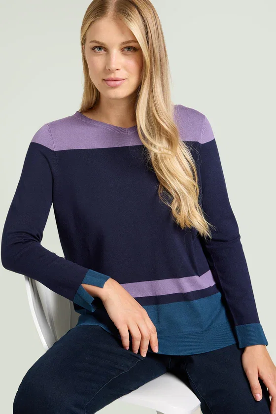 MAGLIA COLOR BLOCK