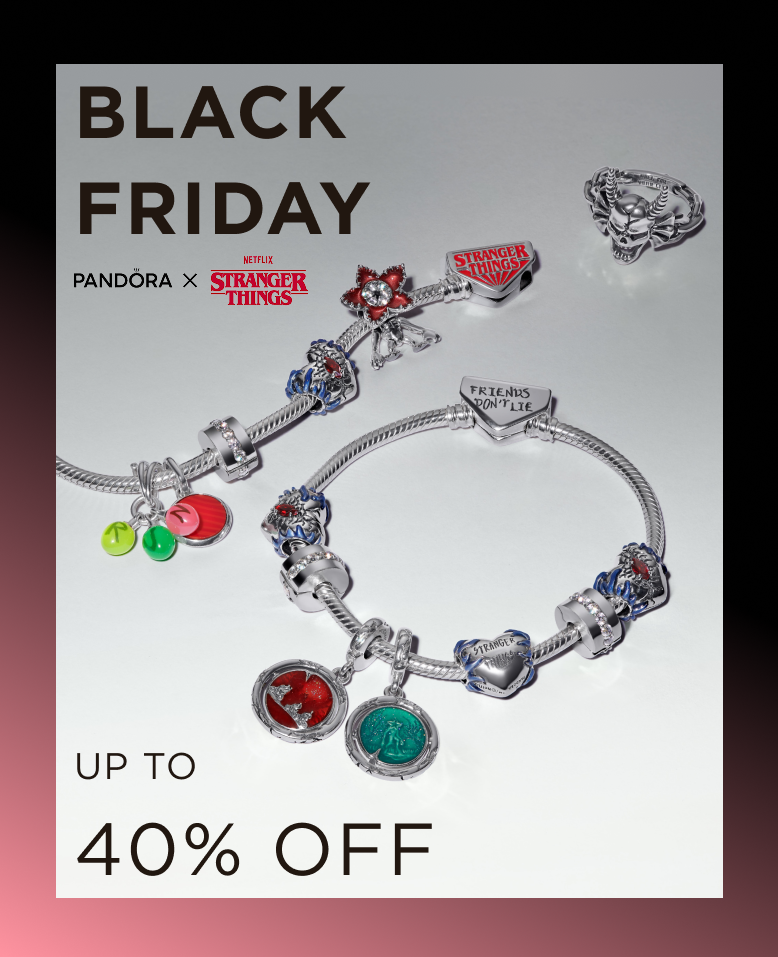Pandora: UP TO 40% OFF on Stranger Things x Pandora! | Milled