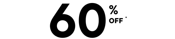 60% Off All Shoes 