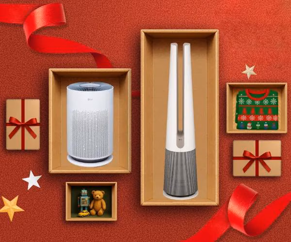 LG Air Purifier Holiday Image