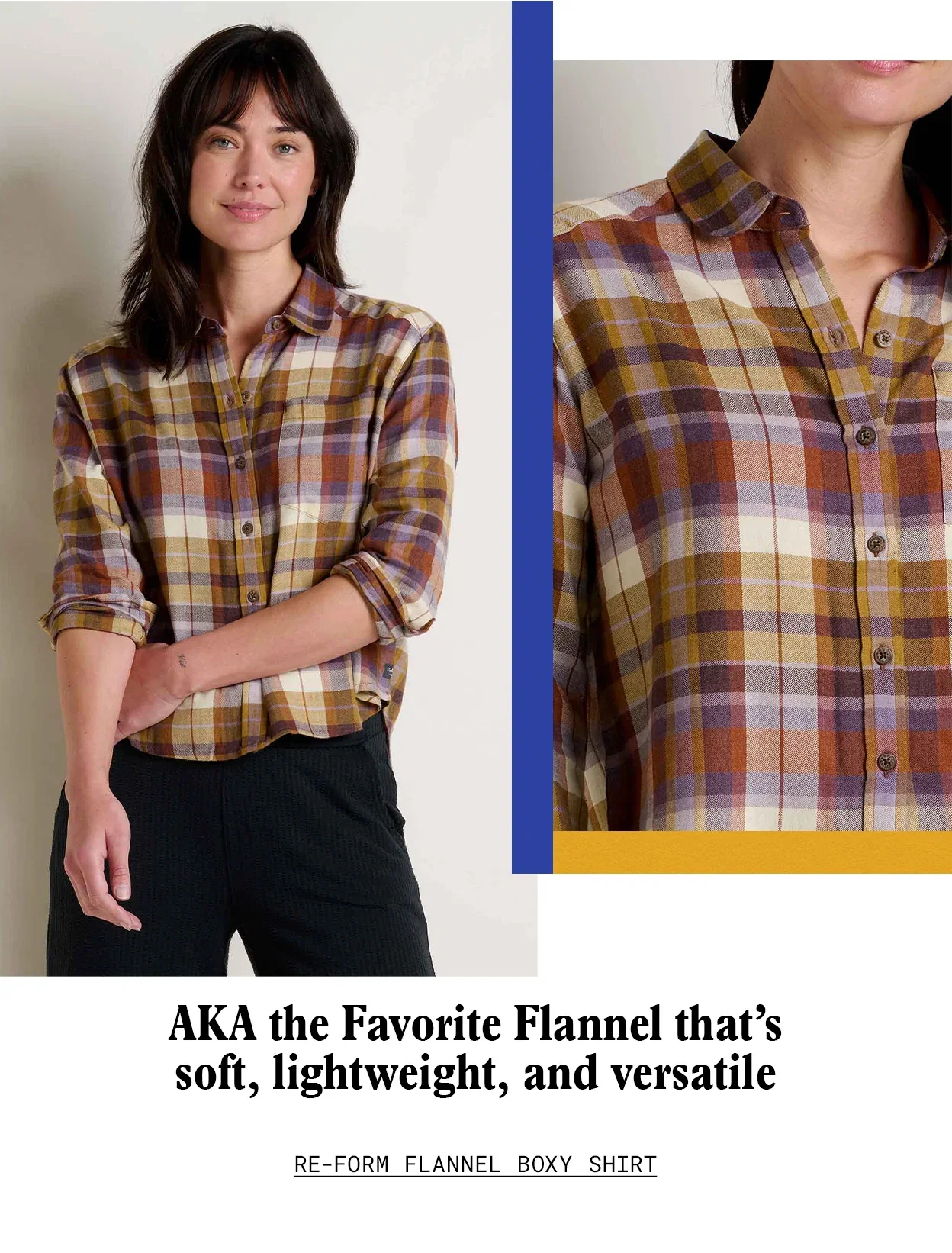 AKA the Favorite Flannel that's soft, lightweight, and versatile