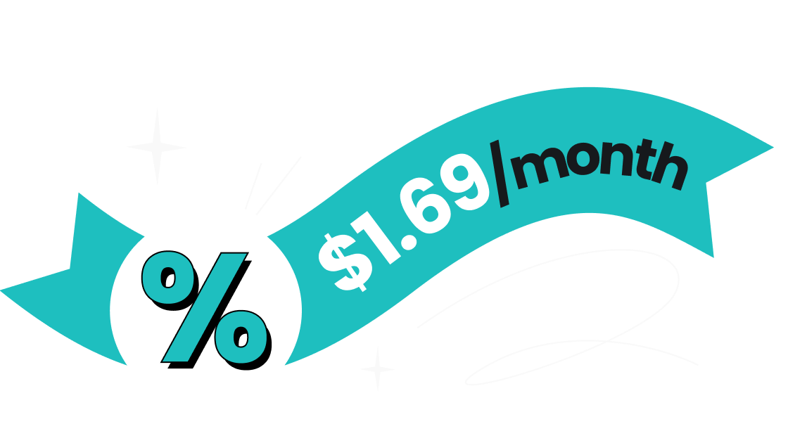 $1.69/month