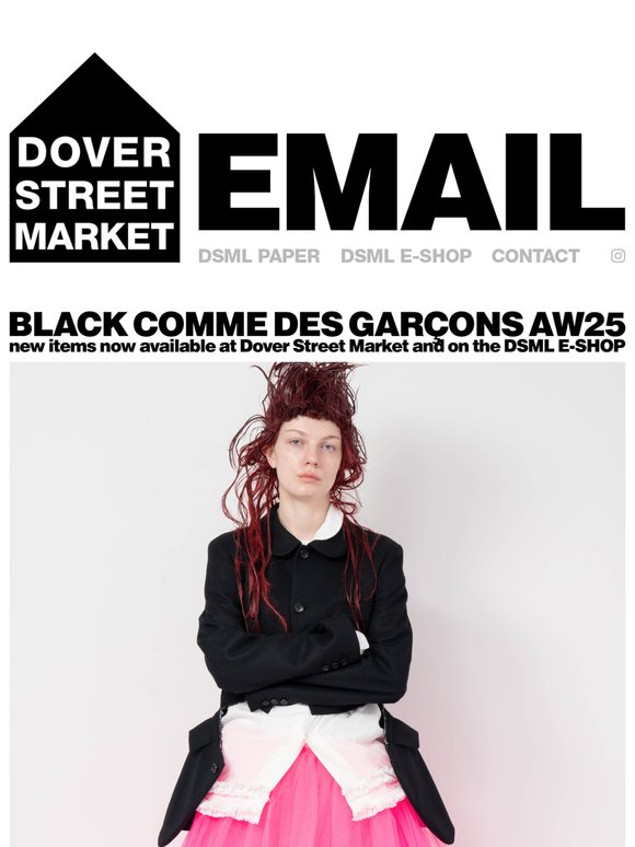 Dover Street Market Email Newsletters: Shop Sales, Discounts, and