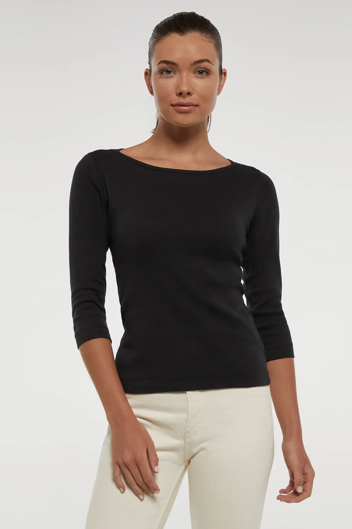 Image of 3/4 Sleeve British Tee | Black