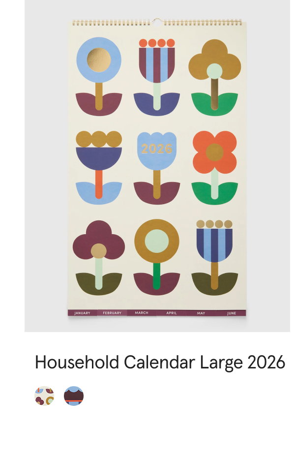 Household calendar large