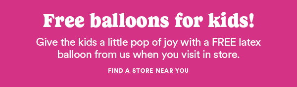 free balloons for kids