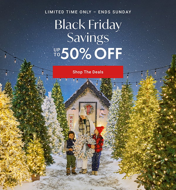 Black Friday Savings up to 50% Off | Shop the Deals >