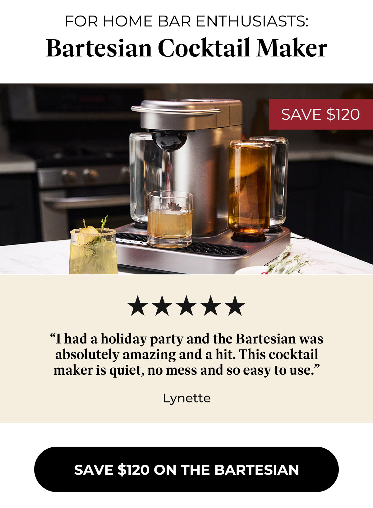 Bartesian Cocktail Maker
