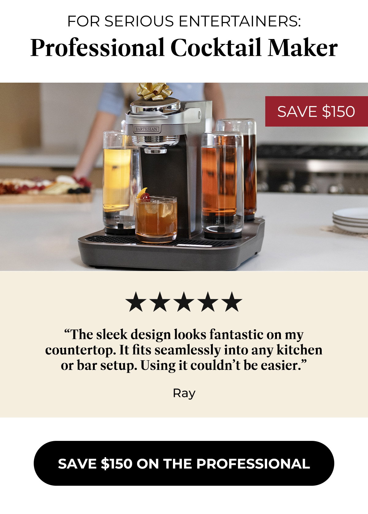 Professional Cocktail Maker