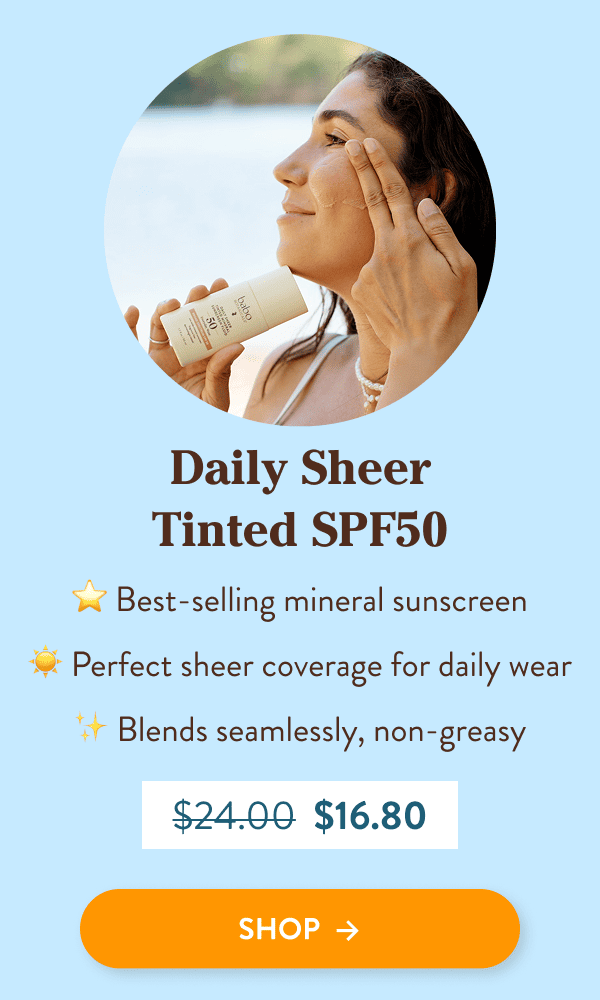  Daily Sheer Tinted SPF50