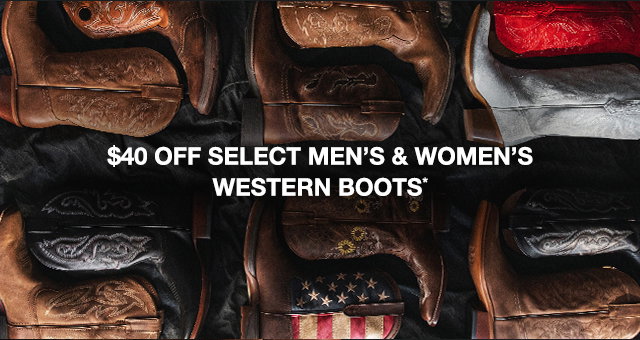Boots & Apparel - Shop Now »