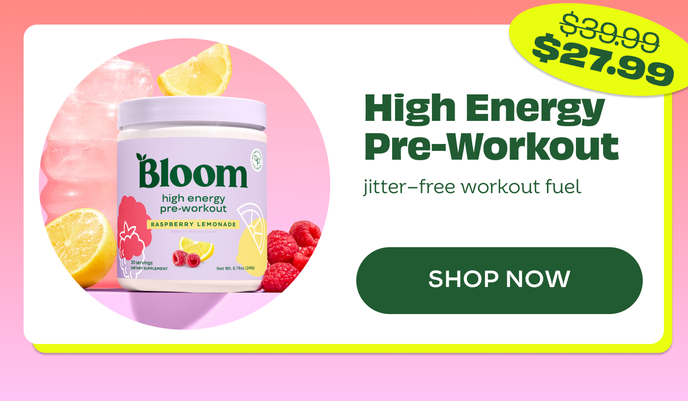 30% OFF HIGH ENERGY PRE-WORKOUT