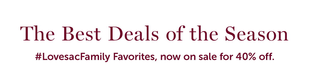 Your Favorites, 40% Off