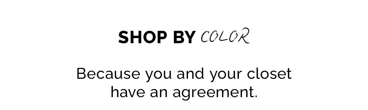 Shop By Color