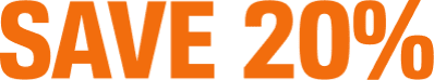 SAVE 20%