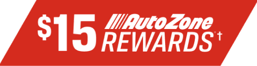 $15 AutoZone REWARDS(†)