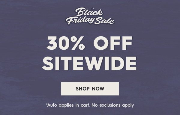 30% Off Sitewide