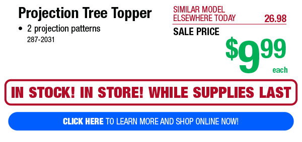 Projection Tree Topper - Click Here!