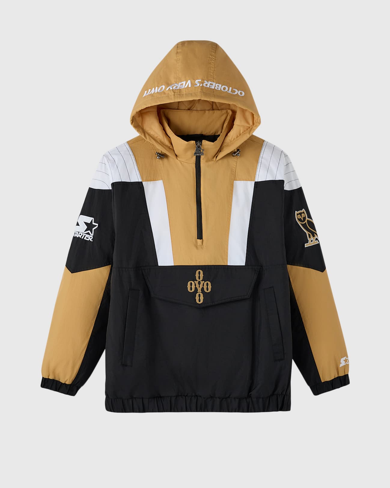 STARTER Owls Pullover Jacket - Black