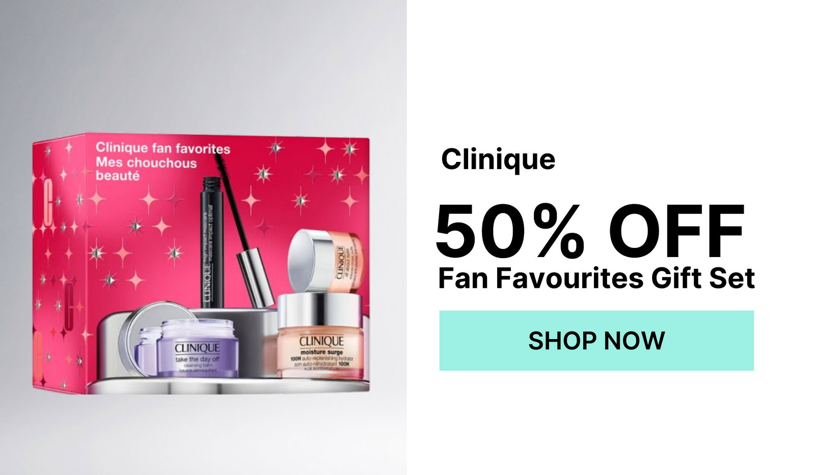 Clinique Fan Favorites: Skincare & Makeup Gift Set