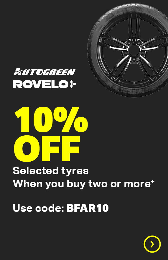 10% OFF AUTOGREEN AND ROVELO+